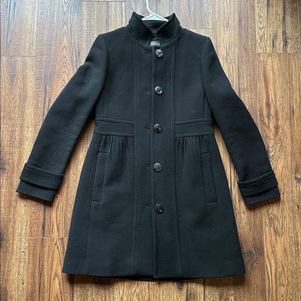 JCrew Double Cloth Thinsulate Wool Coat